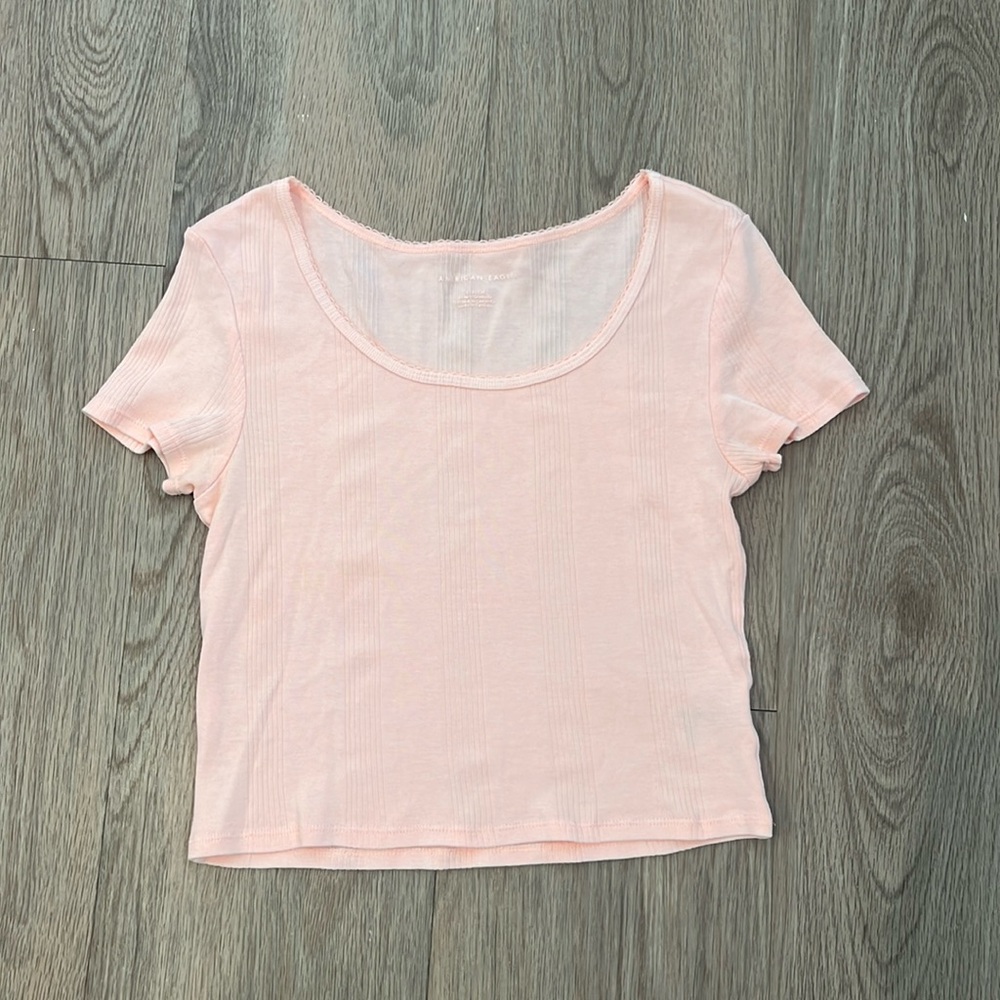American Eagle neon short sleeve tee